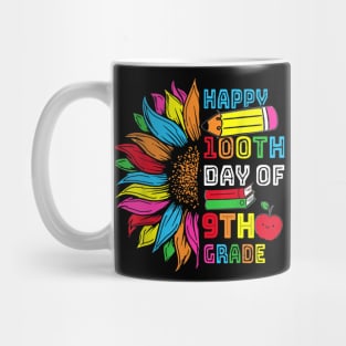 Happy 100th Day Of Ninth Grade 100 Days Smarter Mug